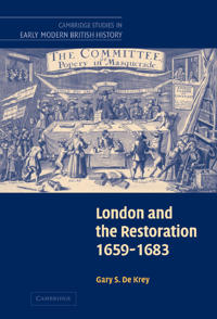 Bokomslag for "London and the Restoration, 1659–1683"