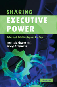 Bokomslag för "Sharing Executive Power"
