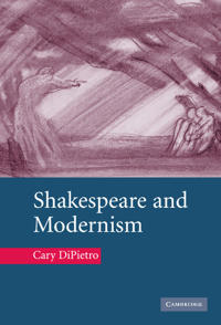 Bokomslag för "Shakespeare and Modernism"