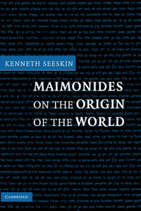 Bokomslag för "Maimonides on the Origin of the World"