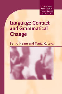 Bokomslag för "Language Contact and Grammatical Change"