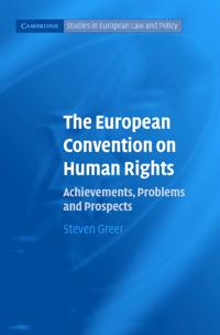 Bokomslag för "The European Convention on Human Rights"