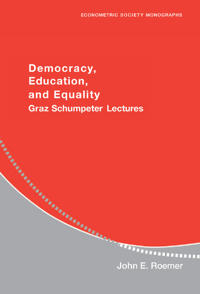 Bokomslag för "Democracy, Education, and Equality"