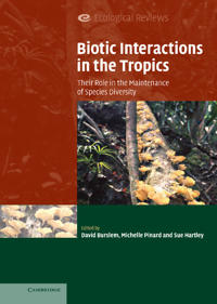 Bokomslag för "Biotic Interactions in the Tropics"