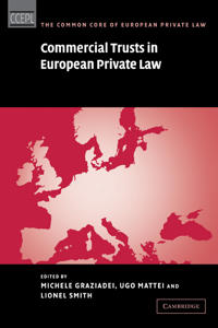 Kirjan kansi "Commercial Trusts in European Private Law"