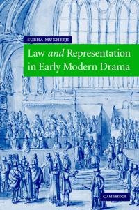 Bokomslag för "Law and Representation in Early Modern Drama"