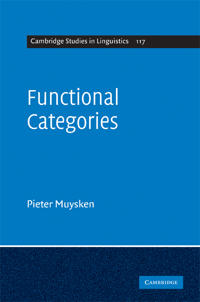 Bokomslag för "Functional Categories"