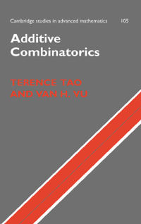 Bokomslag för "Additive Combinatorics"