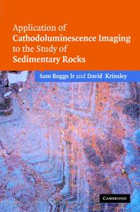 Kirjan kansi "Application of Cathodoluminescence Imaging to the Study of Sedimentary Rocks"