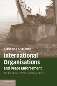 Bokomslag för "International Organisations and Peace Enforcement"