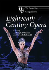 Bokomslag för "The Cambridge Companion to Eighteenth-Century Opera"