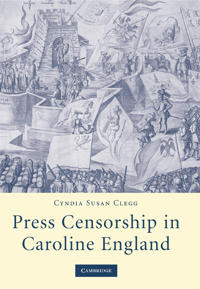 Bokomslag för "Press Censorship in Caroline England"