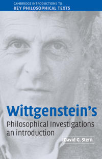 Kirjan kansi "Wittgenstein's Philosophical Investigations"