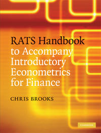 RATS Handbook to Accompany Introductory Econometrics for Finance