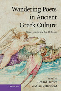 Kirjan kansi "Wandering Poets in Ancient Greek Culture"