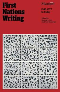 First Nations Writing