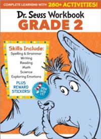 Dr. Seuss Workbook: Grade 2: 260+ Fun Activities with Stickers and More! (Spelling, Phonics, Reading Comprehension, Grammar, Math, Addition & Subtract