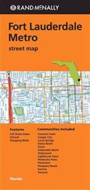 Rand McNally Fort Lauderdale Metro, Florida Street Map