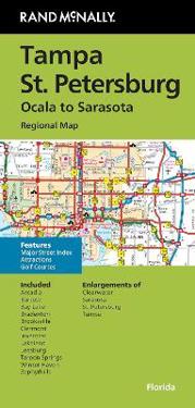 Rand McNally Folded Map: Tampa and St. Petersburg Regional Map