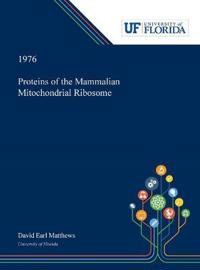 Kirjan kansi "Proteins of the Mammalian Mitochondrial Ribosome"