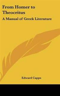 From Homer to Theocritus