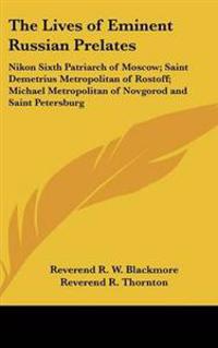 Lives of Eminent Russian Prelates