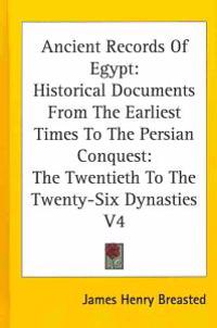 Ancient Records of Egypt
