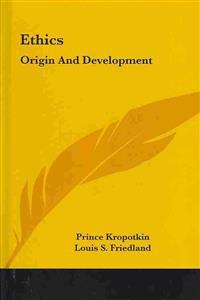 Kirjan kansi "Ethics: Origin And Development"