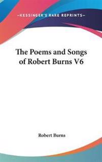 Bokomslag för "Poems And Songs Of Robert Burns V6"