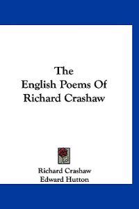 Bokomslag för "The English Poems of Richard Crashaw"