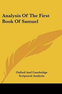 Analysis of the First Book of Samuel