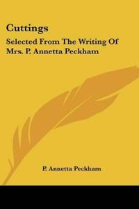 Bokomslag for "CUTTINGS: SELECTED FROM THE WRITING OF M"