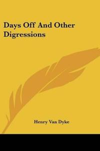 Bokomslag for "Days off and other digressions"