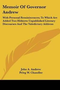 Memoir Of Governor Andrew