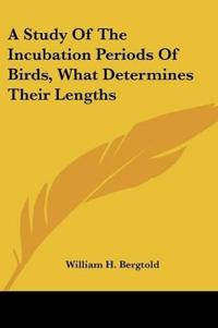 A Study Of The Incubation Periods Of Birds, What Determines Their Lengths