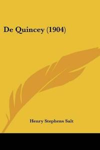 De Quincey (1904)