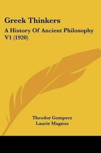 Bokomslag för "Greek Thinkers"
