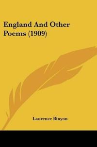 England And Other Poems (1909)