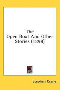 Kirjan kansi "The Open Boat And Other Stories"