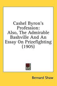 Cashel Byron's Profession