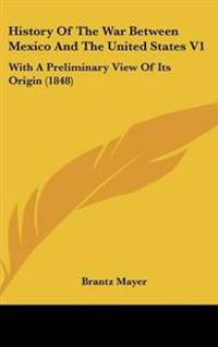 Kirjan kansi "History of the War Between Mexico and the United States"