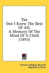 Kirjan kansi "The One I Knew the Best of All"