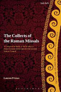 Kirjan kansi "The Collects of the Roman Missals"