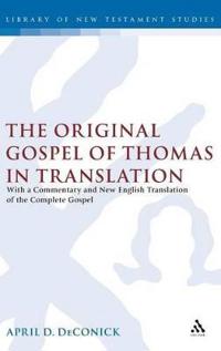 Kirjan kansi "The Original Gospel of Thomas in Translation"