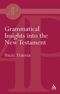 Bokomslag for "Grammatical Insights into the New Testament"