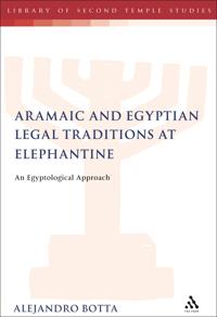Bokomslag för "The Aramaic and Egyptian Legal Traditions at Elephantine"