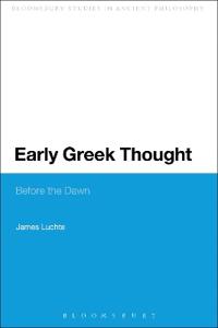 Bokomslag for "Early Greek Thought"