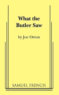 Kirjan kansi "What the Butler Saw"