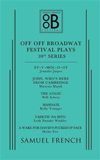 Off Off Broadway Festival Plays, 39th Series