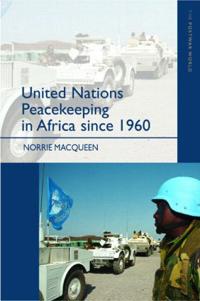 Kirjan kansi "United Nations Peacekeeping in Africa Since 1960"